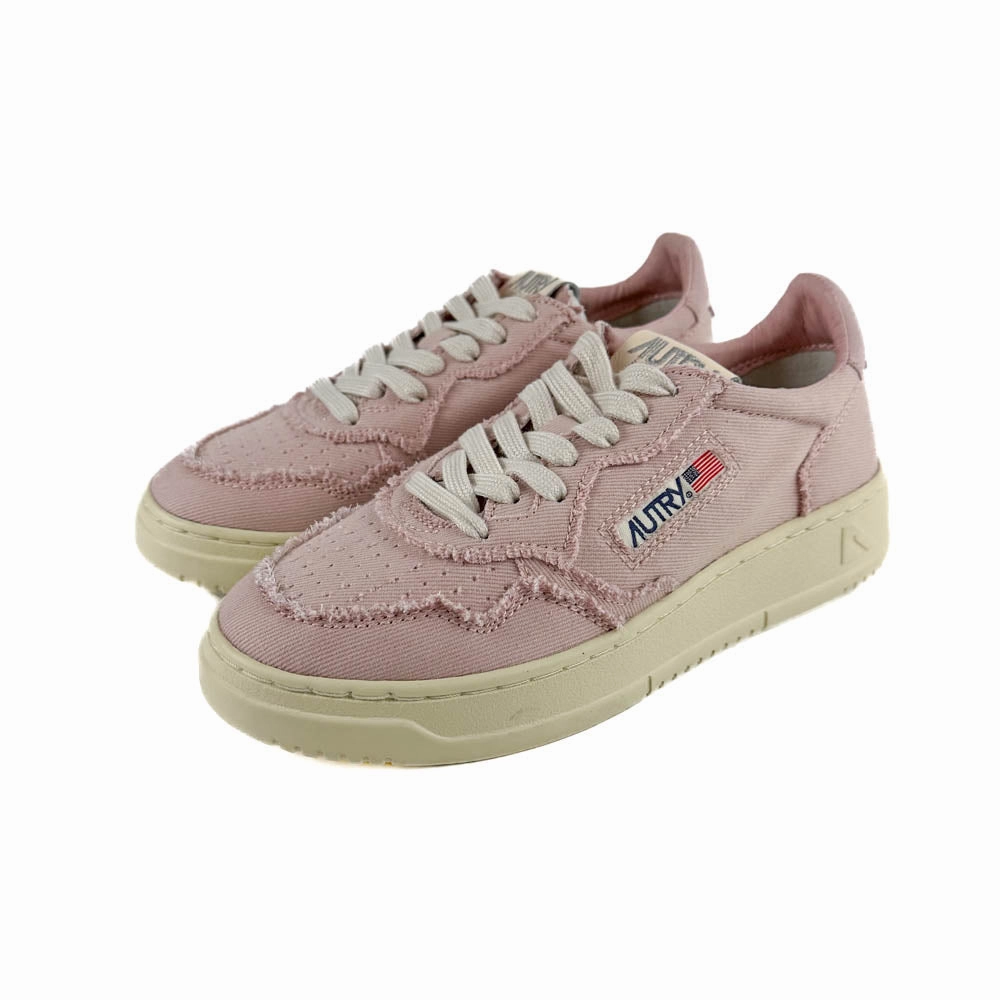 Autry - Medalist Low AULW DE01 (Denim Peach Whip) solid - color running wear