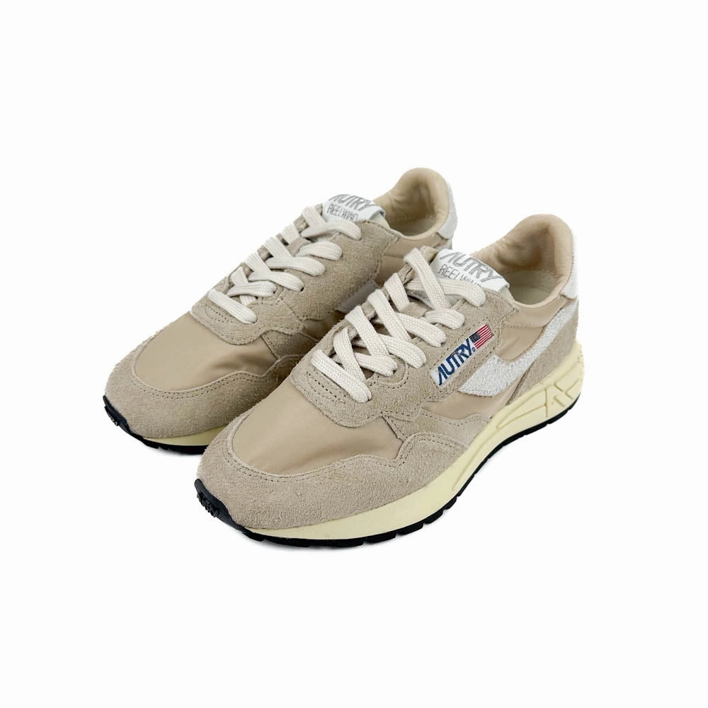 Autry - Reelwind Low WWLW NC08 (Nylon/Crack White/White Pep) traction - control - technology shoes floral - pattern shoes