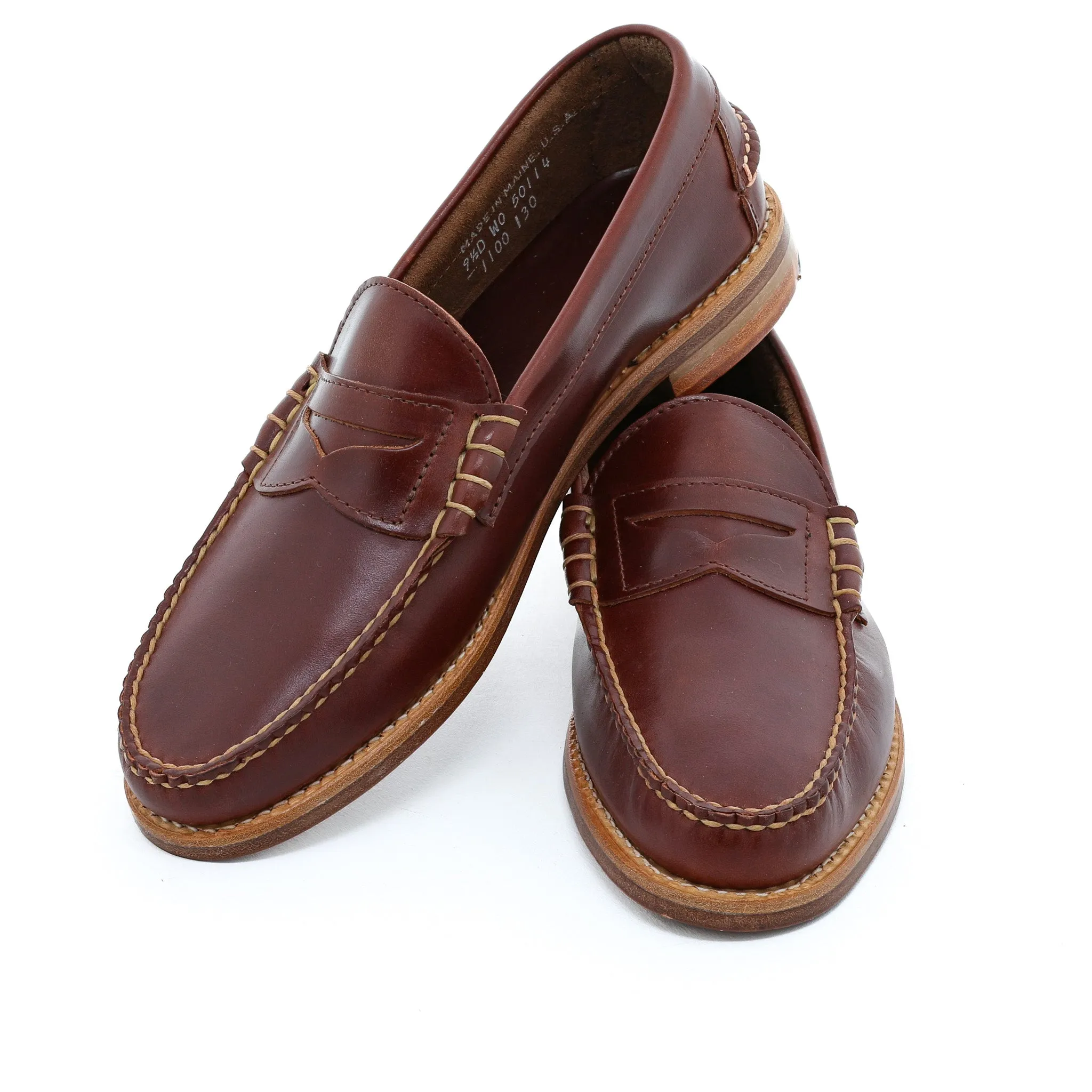 Reliable Footwear Stylish Protection Beefroll Penny Loafers - British Tan