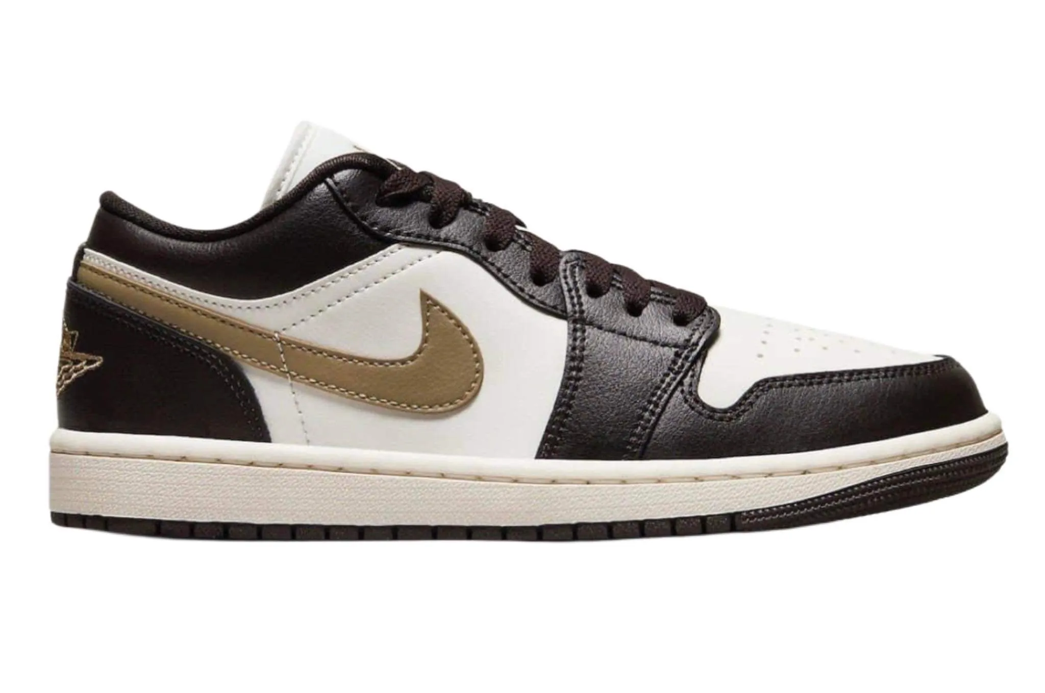 Sweat Resistant Gym Workout Air Jordan 1 Low Shadow Brown (W)