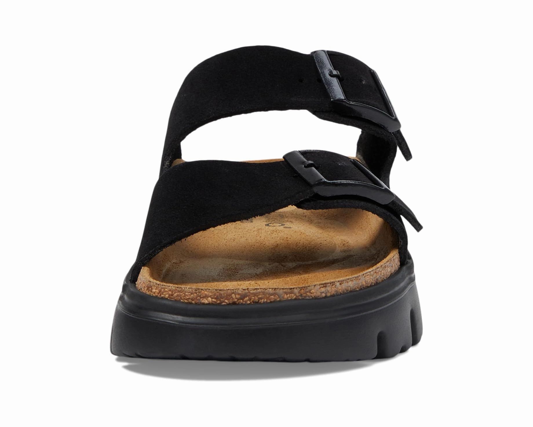 BIRKENSTOCK ARIZONA CHUNKY - BLACK SUEDE Fashionable Casual Shoes