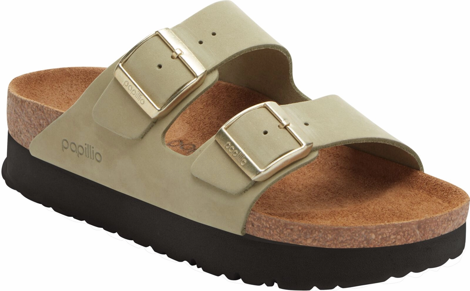 BIRKENSTOCK ARIZONA PLATFORM EUCALPTUS Walk Control At-Home Style