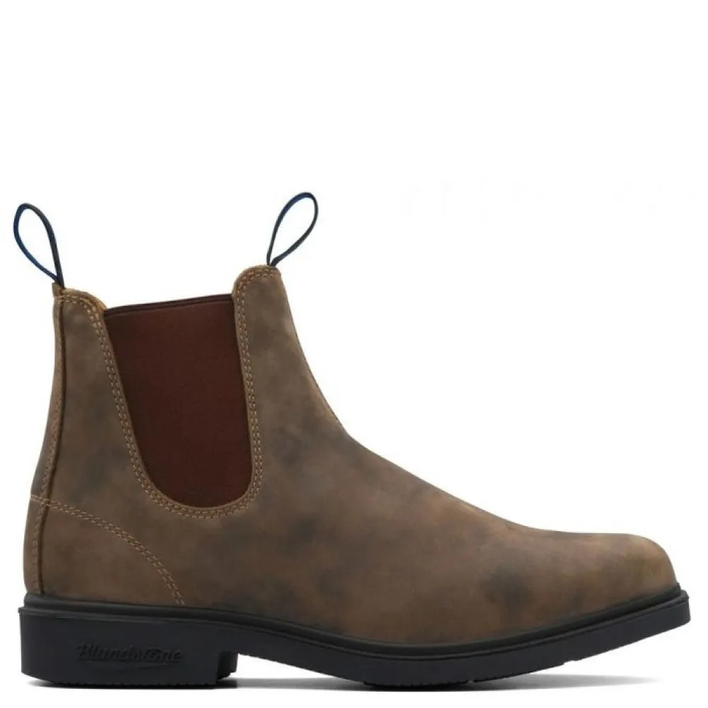 Ultra Light Edge Blundstone Winter Thermal Dress in 1391 Rustic Brown Cushioned Step All Day Worker