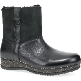 Mckenzie | Waxy Milled/Shearling | Black Anti Bacterial Injury Safe