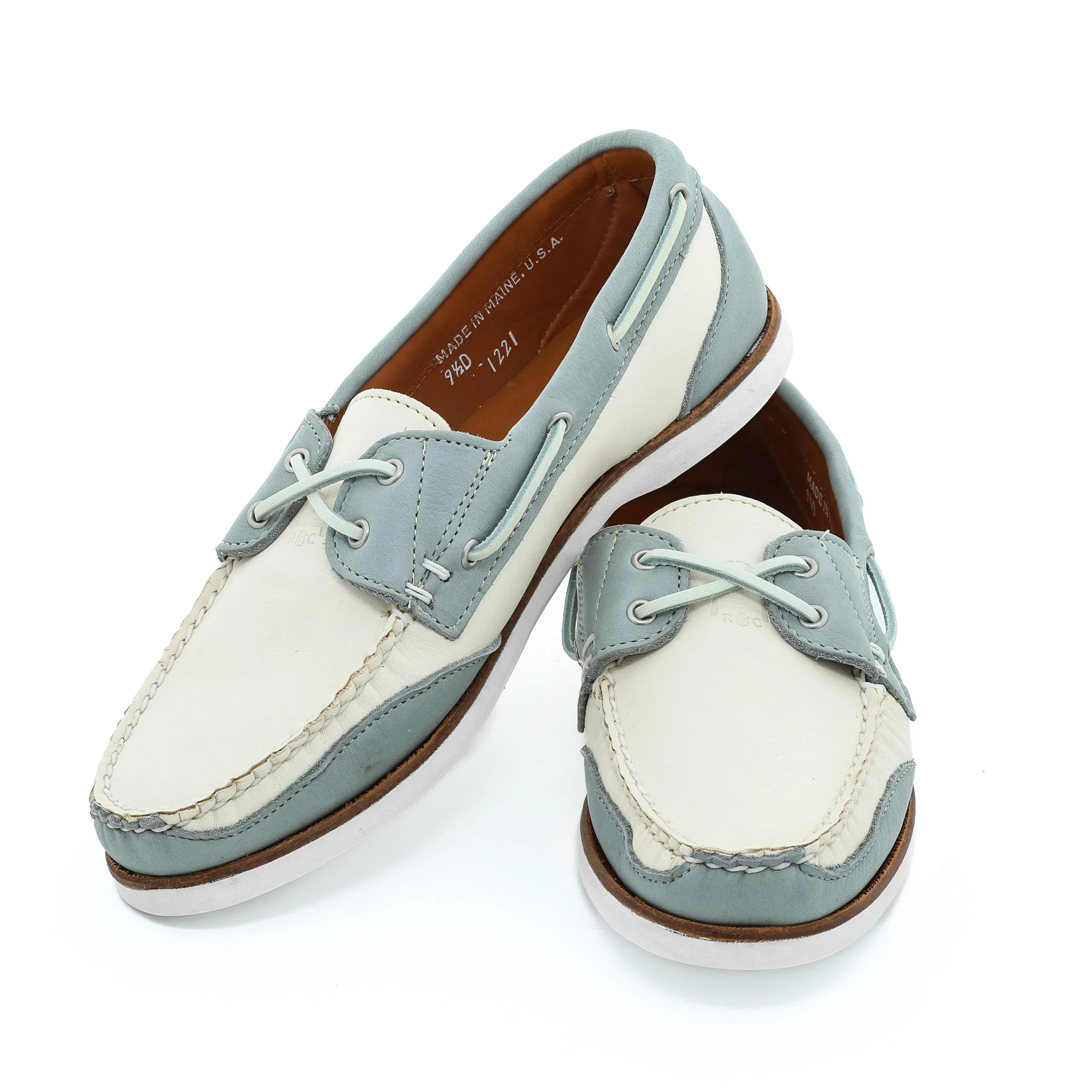 Boothbay Boat Shoe - Lava Boheme/Parchment Cotswold Animal Spot Padded Interior Backcountry Camper