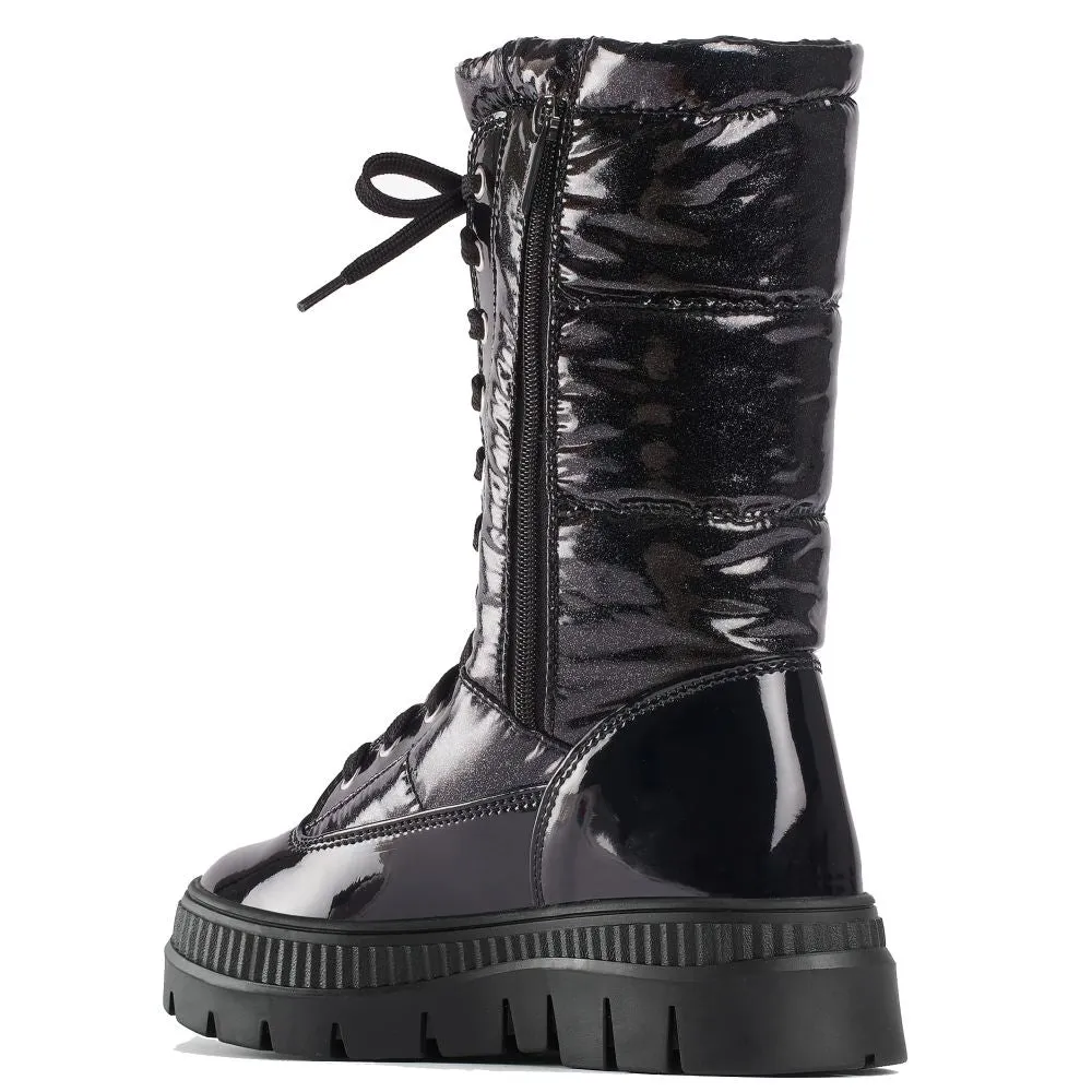 Minimalist Appeal Bootie Fit Olang Women's Magnet in Ice Black