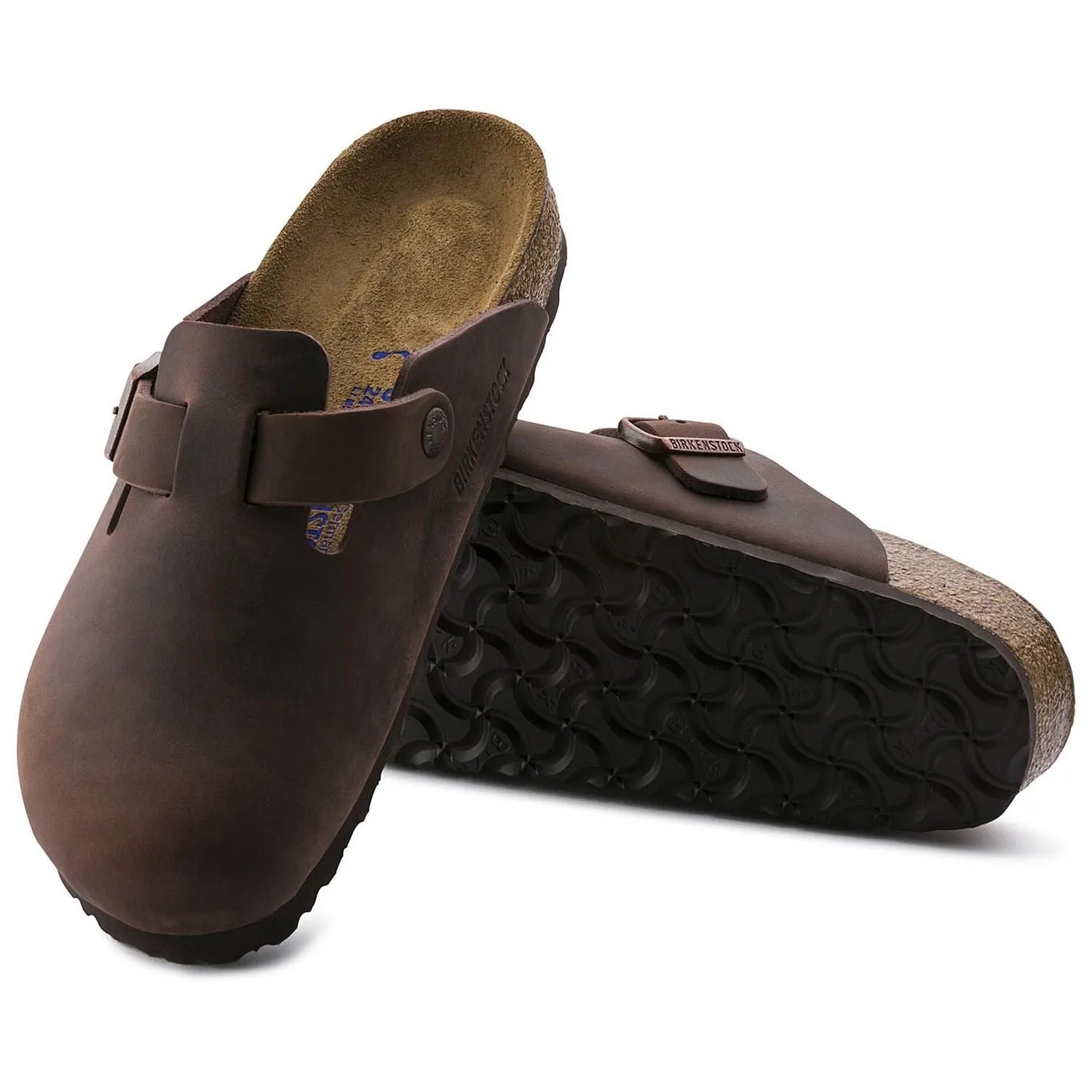 material Boston | Soft Footbed | Oiled Leather | Habana Brown