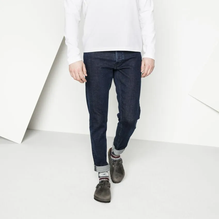 Boston | Soft Footbed | Oiled Leather | Iron Family Fit