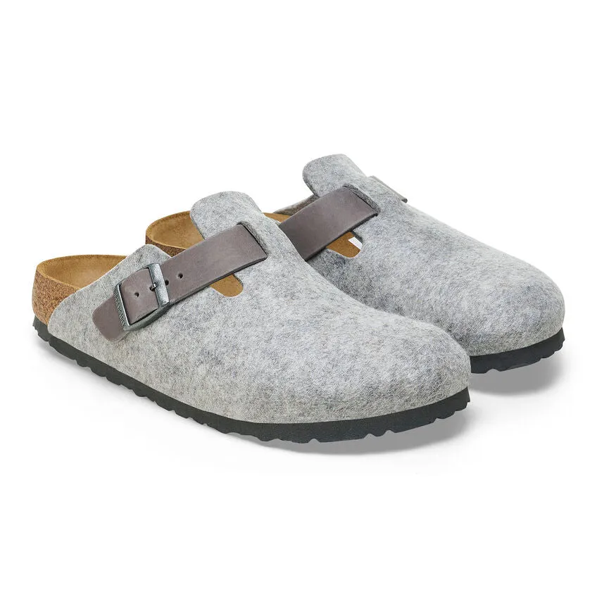 Boston | Wool | Light Gray Durable Fabric