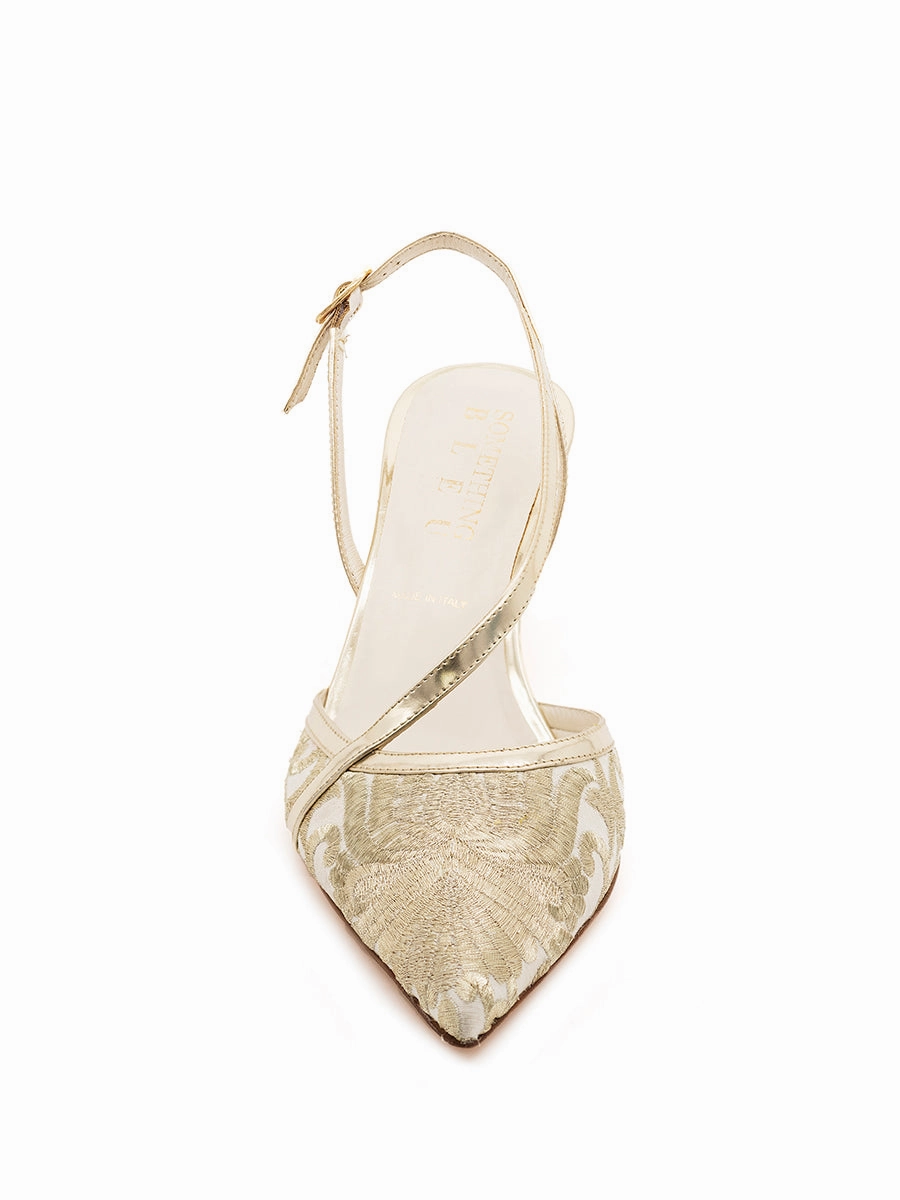 Effortless Style Sevey Kitten Slingback Heel