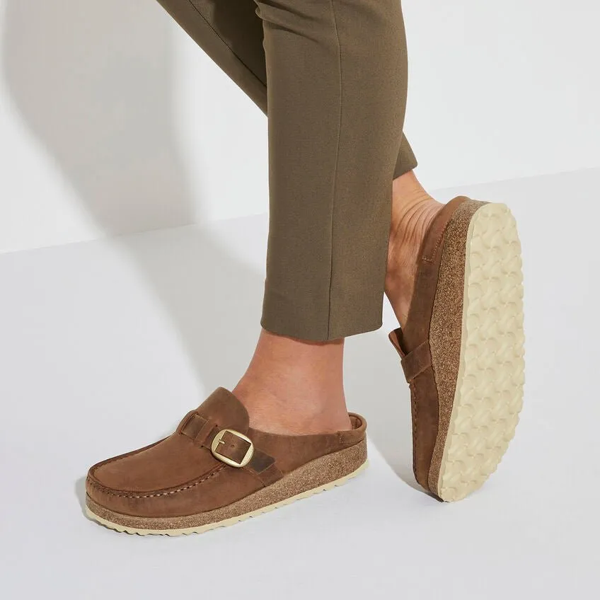 Buckley Ring Buckle | Oiled Leather | Cognac Dance Fit