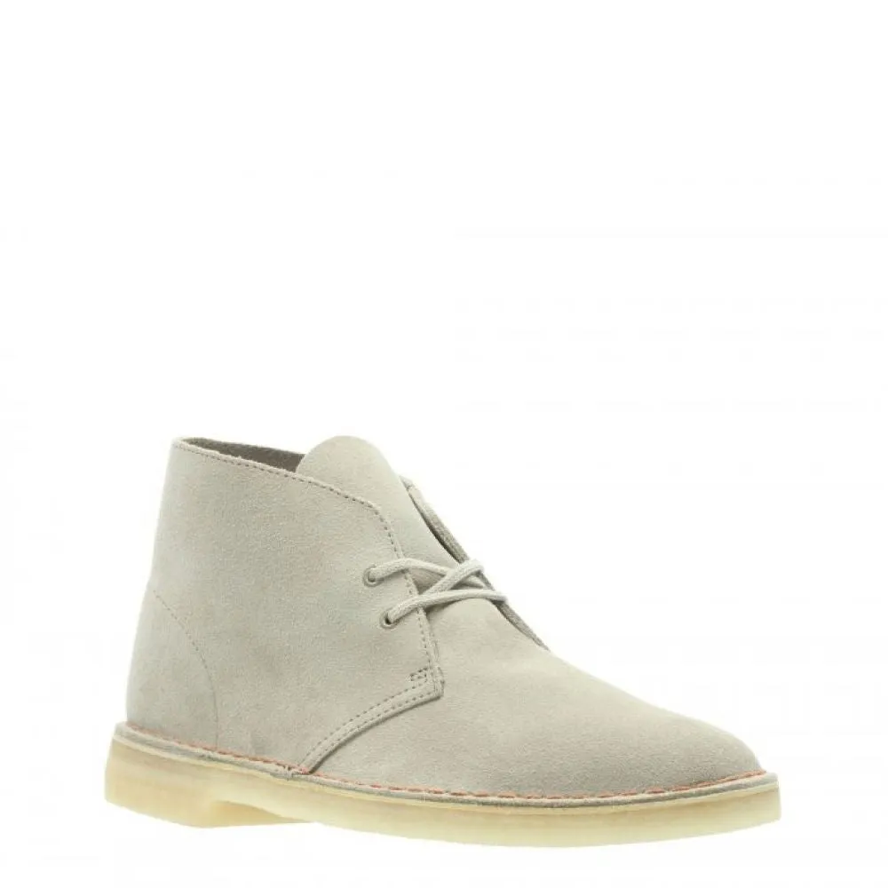 Storm Resistant Comfort Clarks Men's Desert Boot in Sand Suede Feather Light Comfort Seeker sports