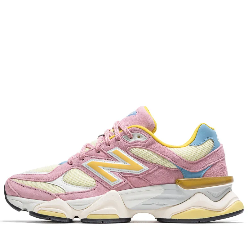 New Balance 9060 - Pink Taffy/Calcium appliqued - finish - design shoes reflective - details - safety shoes