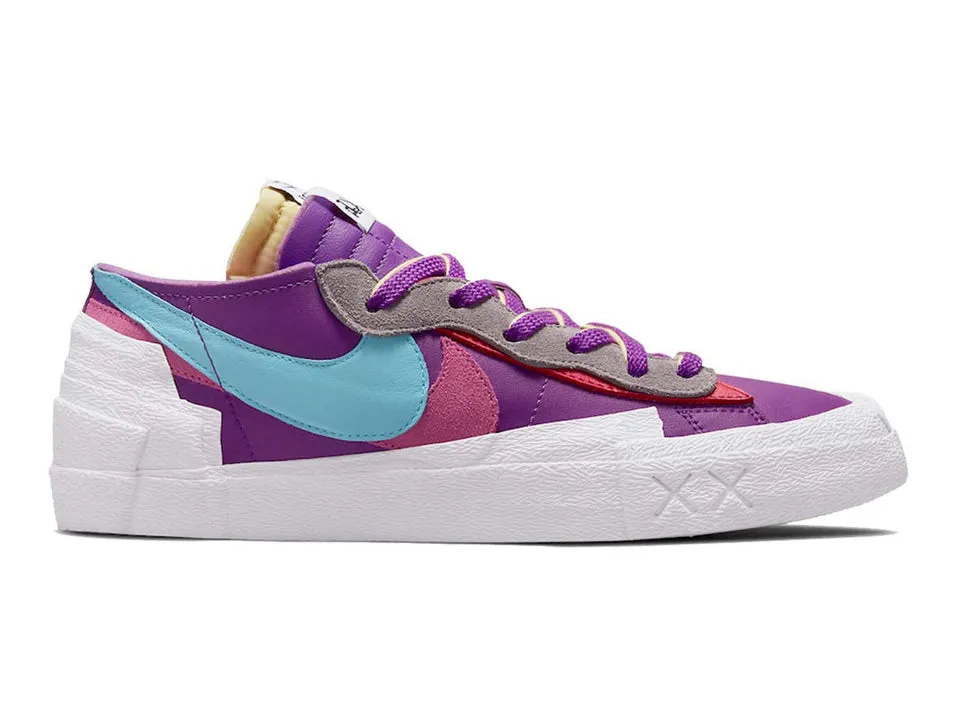 Sacai Low Kaws Purple Dusk Team Match Long Walk