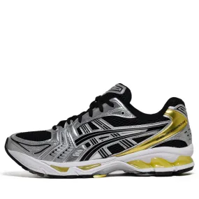Asics Gel-Kayano 14 - Black/Lemon Spark Stretchable Mesh Weekend Walks