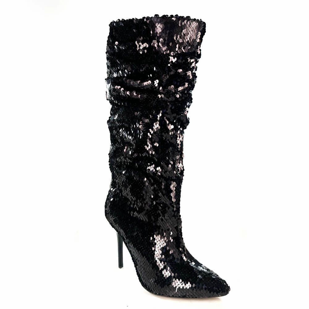 City Spark Bree - Black Sequins - Street Sole