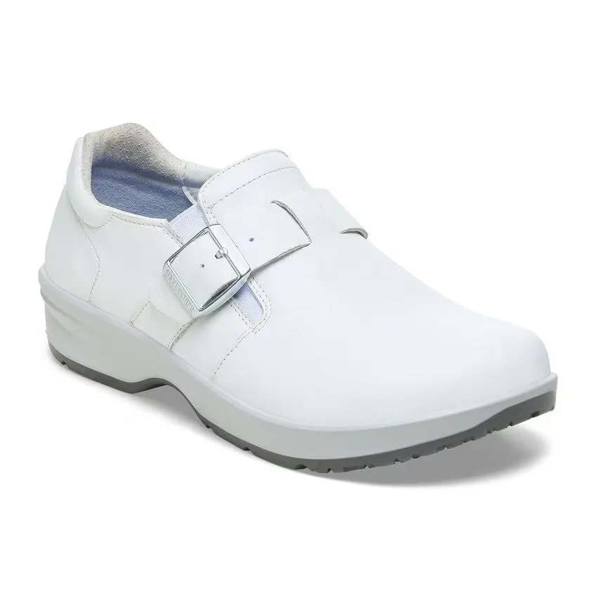 Caris Pro | Leather | White Suede Soft