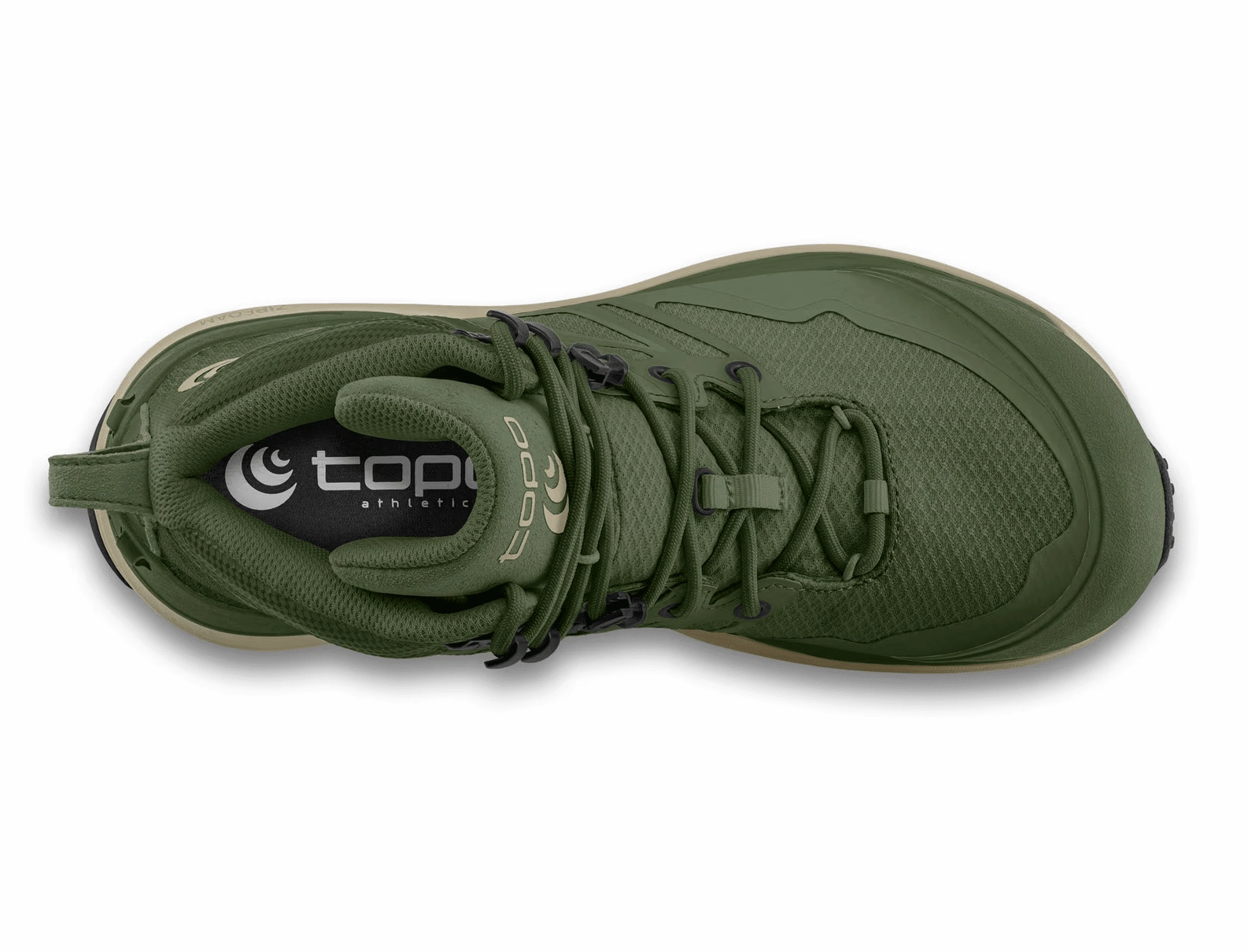 TOPO WOMENS TRAILVENTURE - OLIVE / TAN Comfortable Shank