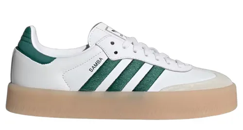 Cyber Mode Festival Vibe adidas Sambae White Collegiate Green (W)