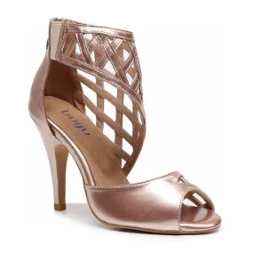 Comfy Spark Caressa - Light Tan Vegan Patent Leather - Street Sole