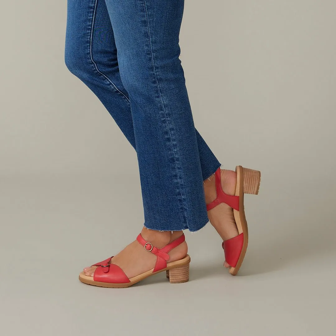 soft pastel Street Edge Tessie | Nappa Leather | Poppy