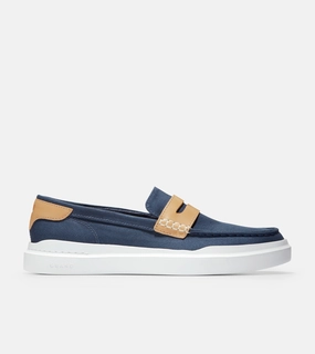 GrandPr? Rally Canvas Penny Loafer Cool Path Hook And Loop