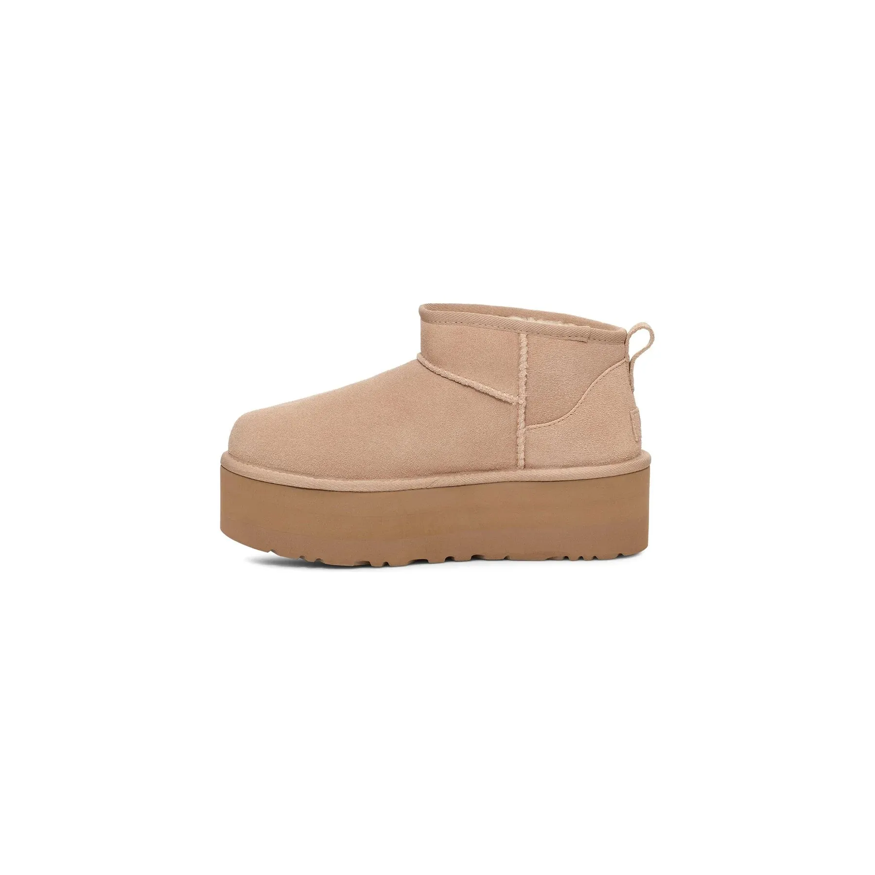 Classic Ultra Mini Platform | Women | Suede | Sand Moon Tone