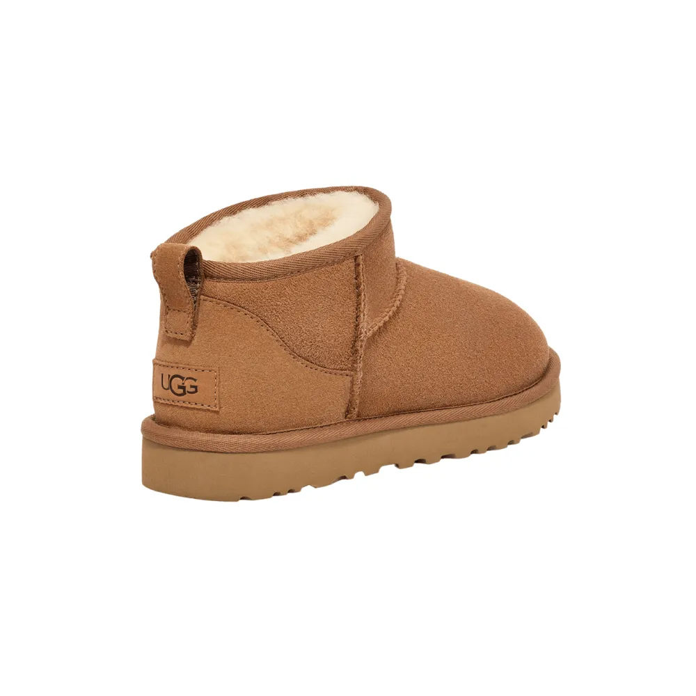 Comfortable Insole Dark Edge Classic Ultra Mini | Women | Sheepskin | Chestnut