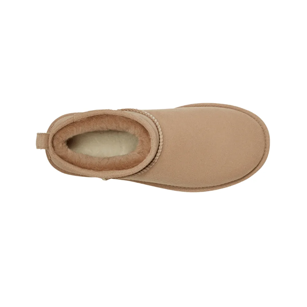 Soul Step Classic Ultra Mini | Women | Sheepskin | Sand