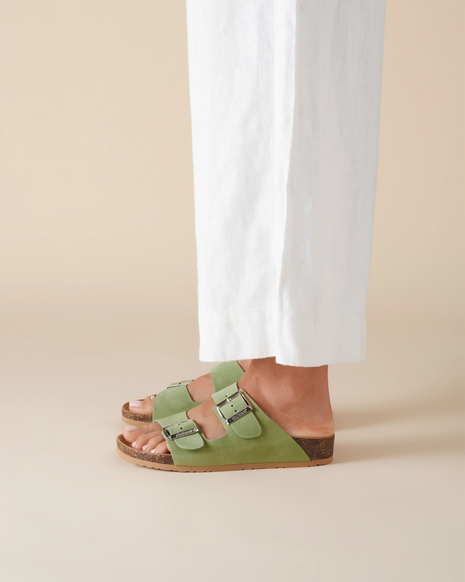 Comfortable Flats Licata Wasabi Green