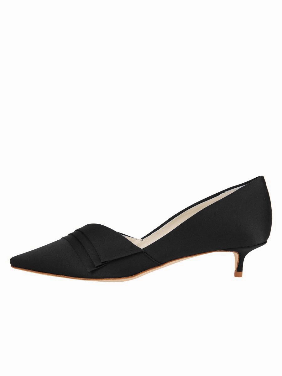 Brenna Kitten Heel Chic Sandals Shopping Day