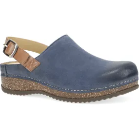 Merrin | Burnished Suede | Blue Toe Guard Dry Base