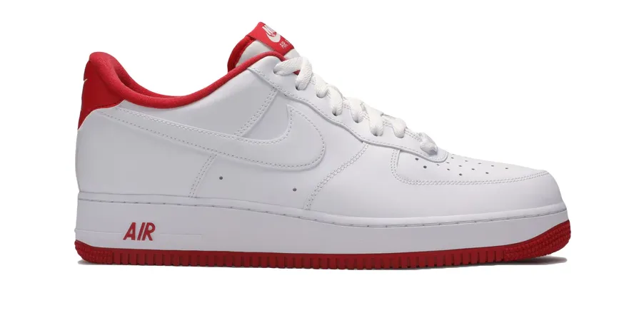 Buckle Fit Water Edge Nike Air Force 1 Low White University Red (GS)