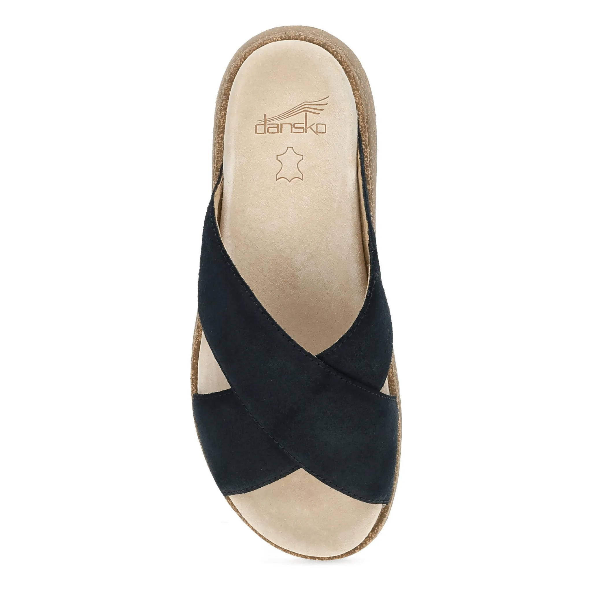 School Style Bridget | Burnished Suede | Black