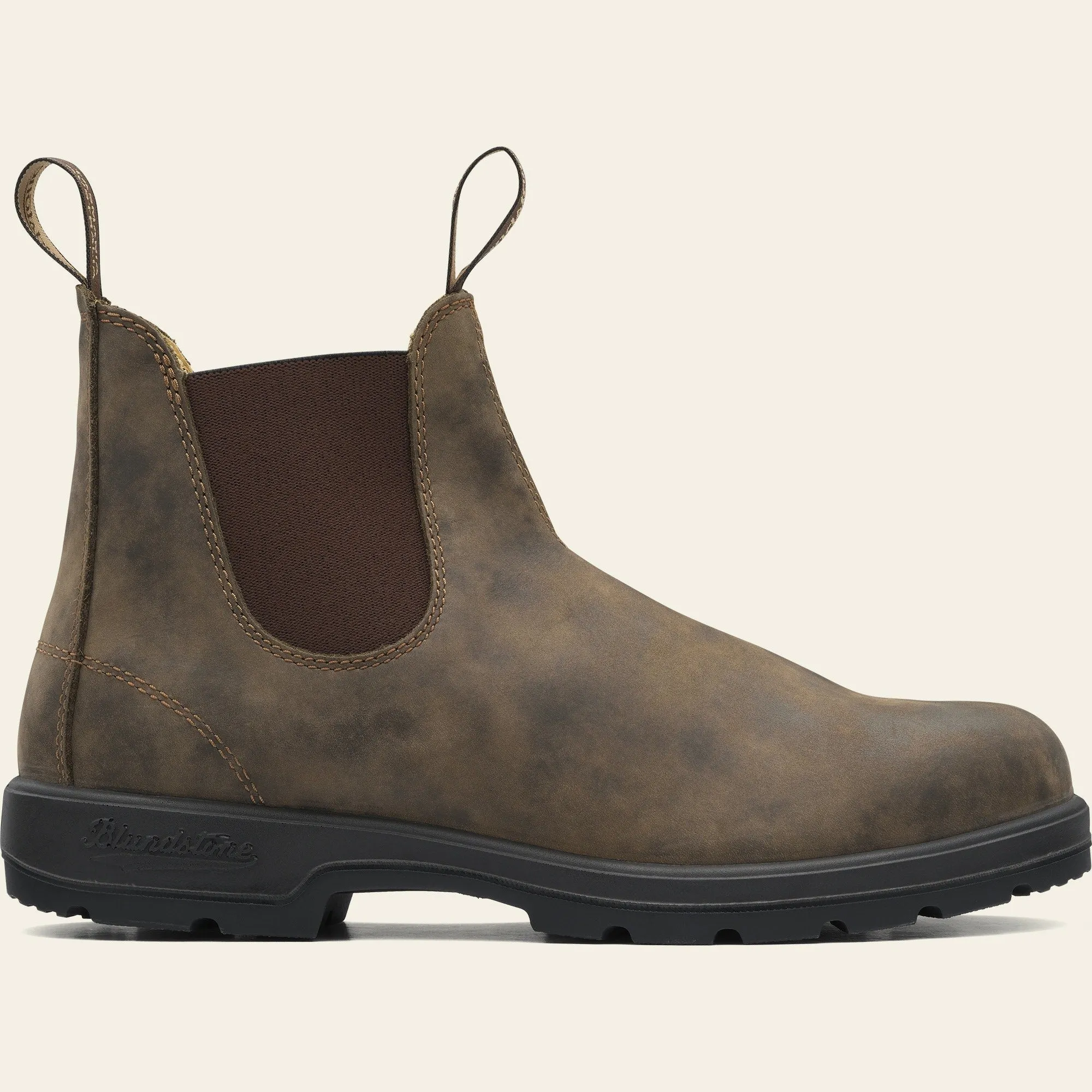 Road Long Shock Resistant Classic 550 Chelsea Boot | Rustic Brown #585