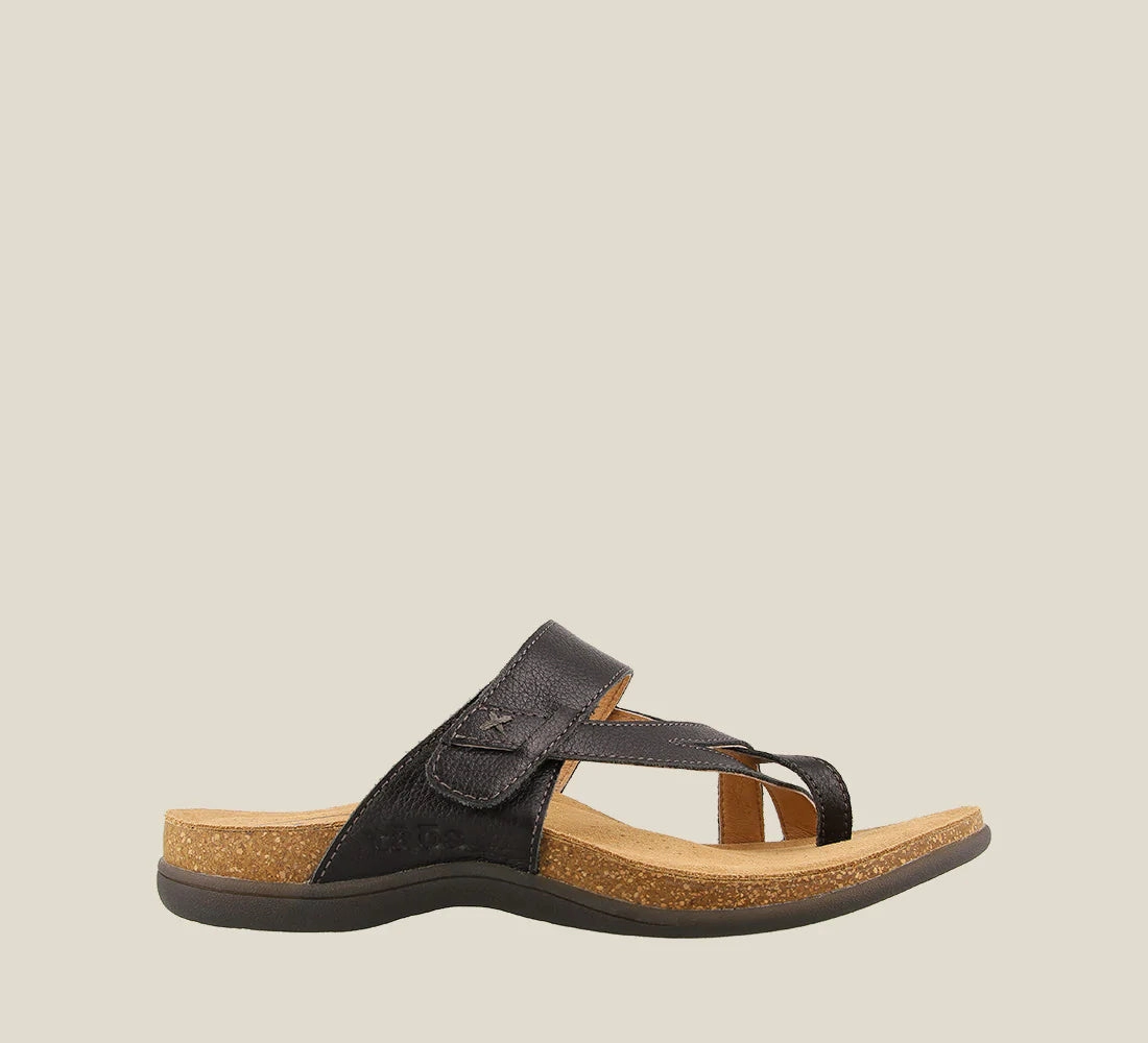 Soft Edge All-day Summer Sandals TAOS PERFECT - BLACK