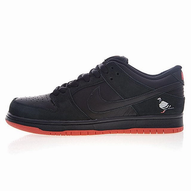 Stone Glam Free Pace Nike Staple X Dunk SB Low Black Pigeon,Men's Original Skateboarding Shoes
