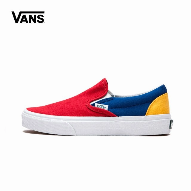 Vans Men's Classic Slip-On Low-top Skateboarding Shoes Desert Cool