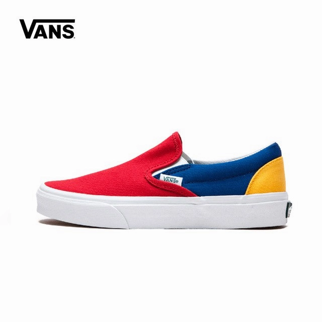 Vans Men's Classic Slip-On Low-top Skateboarding Shoes Everyday