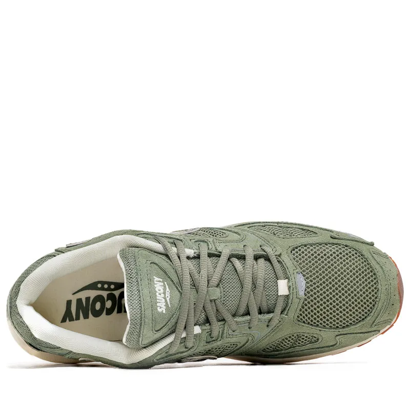 Saucony Grid Jazz 9 - Olive/Off White Jogging Comfort OdorResistant