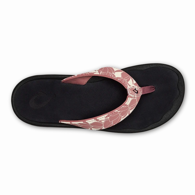 OLUKAI WOMENS OHANA - CORAL ROSE Chic Vacation Sandals