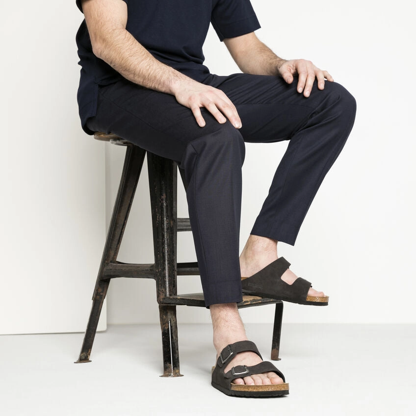 Flexible Vacation Shoes Arizona Soft Footbed : Velvet Gray