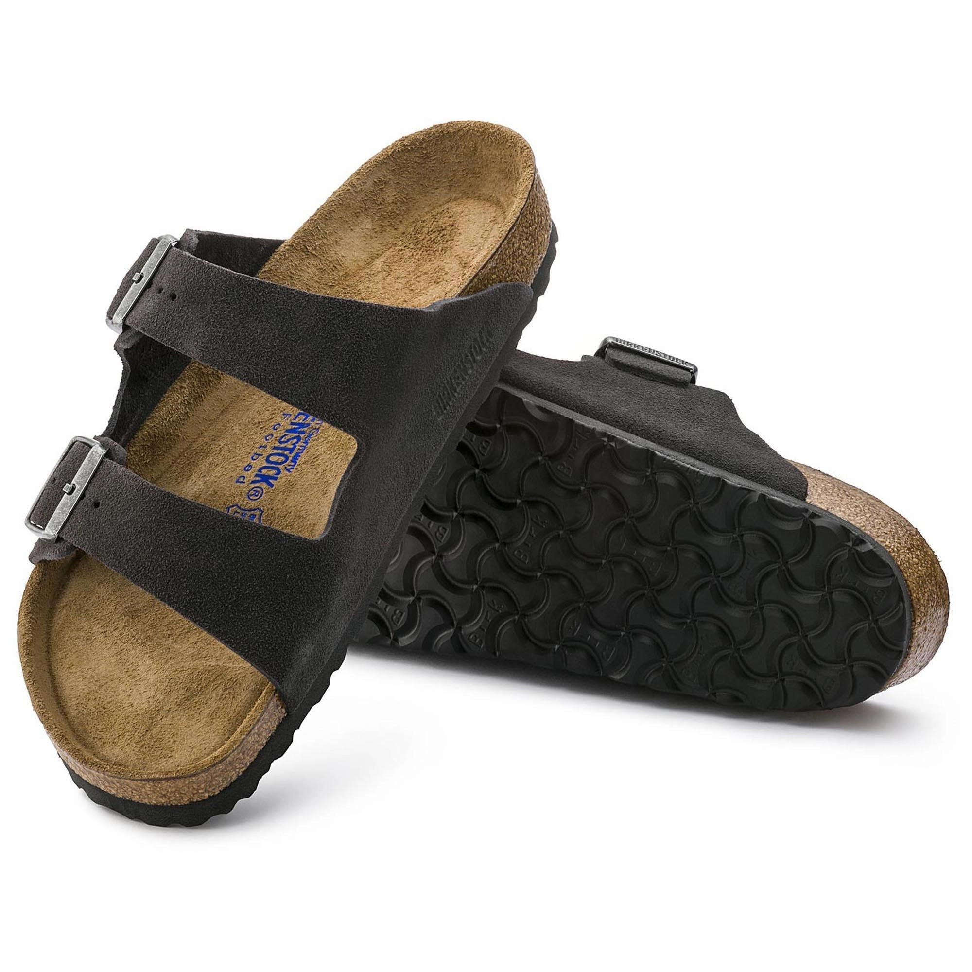 Street Essentials warm weather Arizona Soft Footbed : Velvet Gray