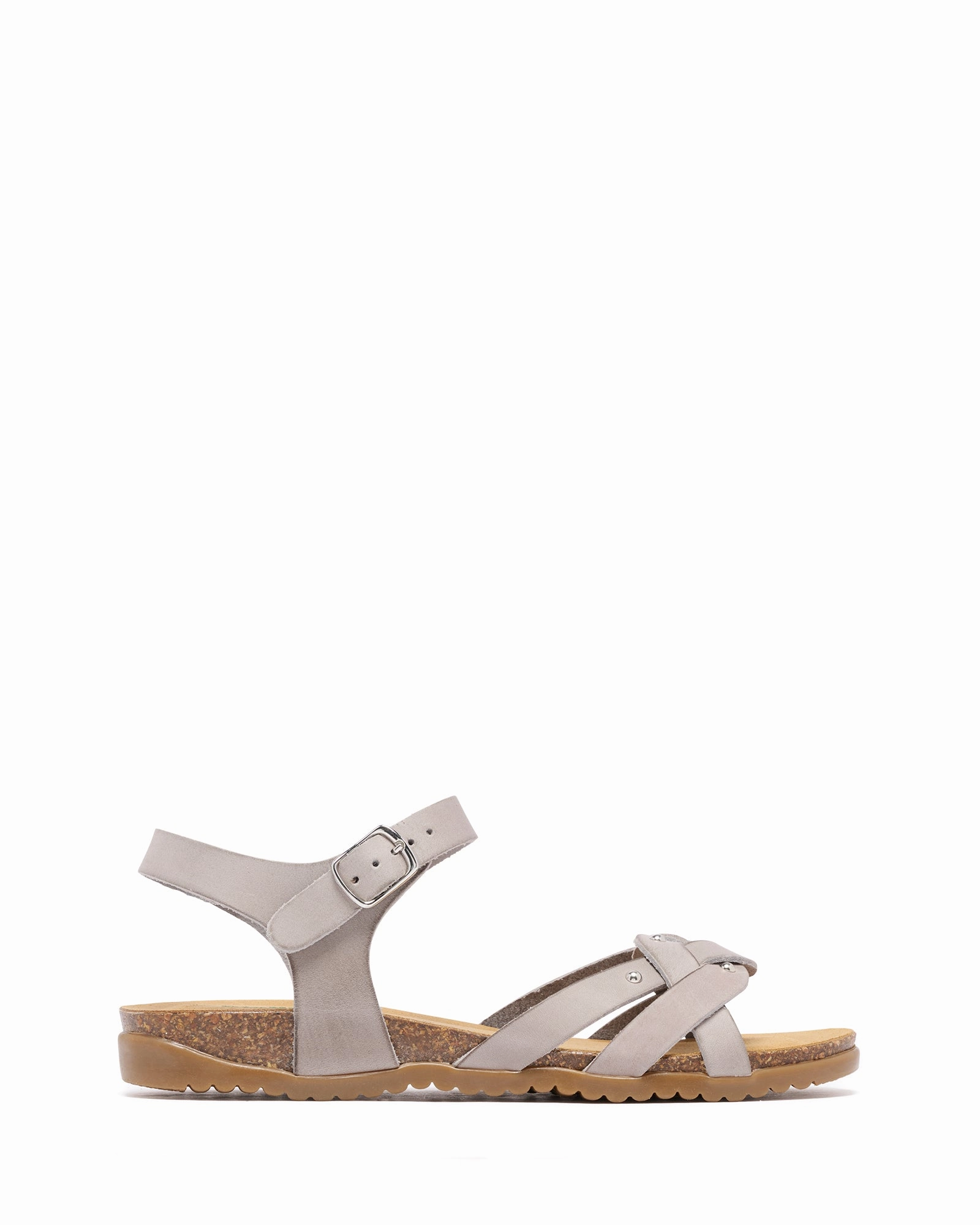 Scampe Taupe Relaxing Sandals Breath Panel