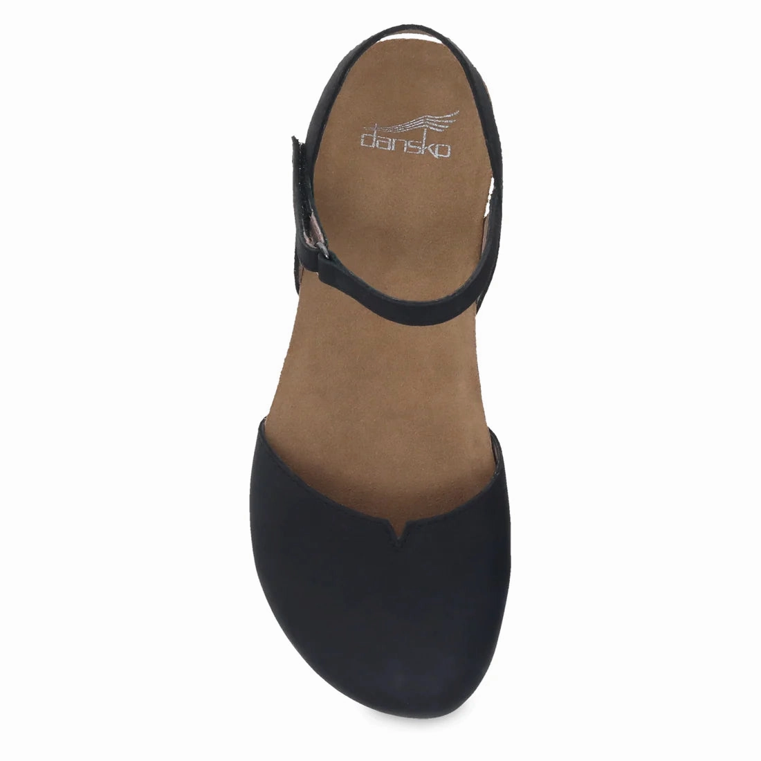 DANSKO ROWAN SANDAL - BLACK Stretch fit Summer Flat Shoes