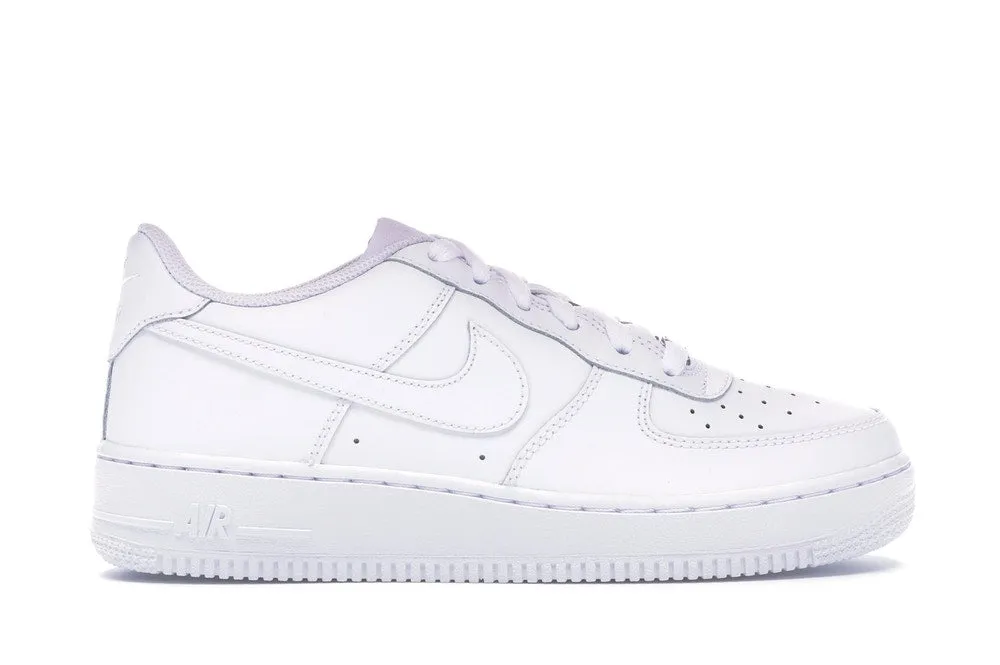 Breathable Upper Air Force 1 Triple White (GS)