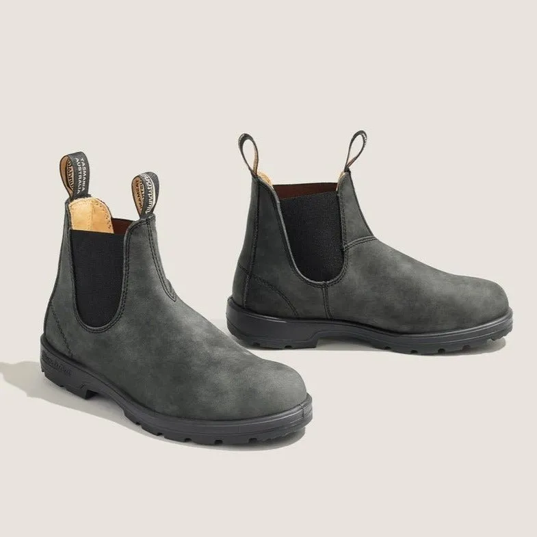 Strong Step Classic 550 | Chelsea Boot | Rustic Black #587