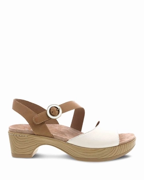 DANSKO MARJORY SANDAL - IVORY Casual Footwear for Travel Chill Time