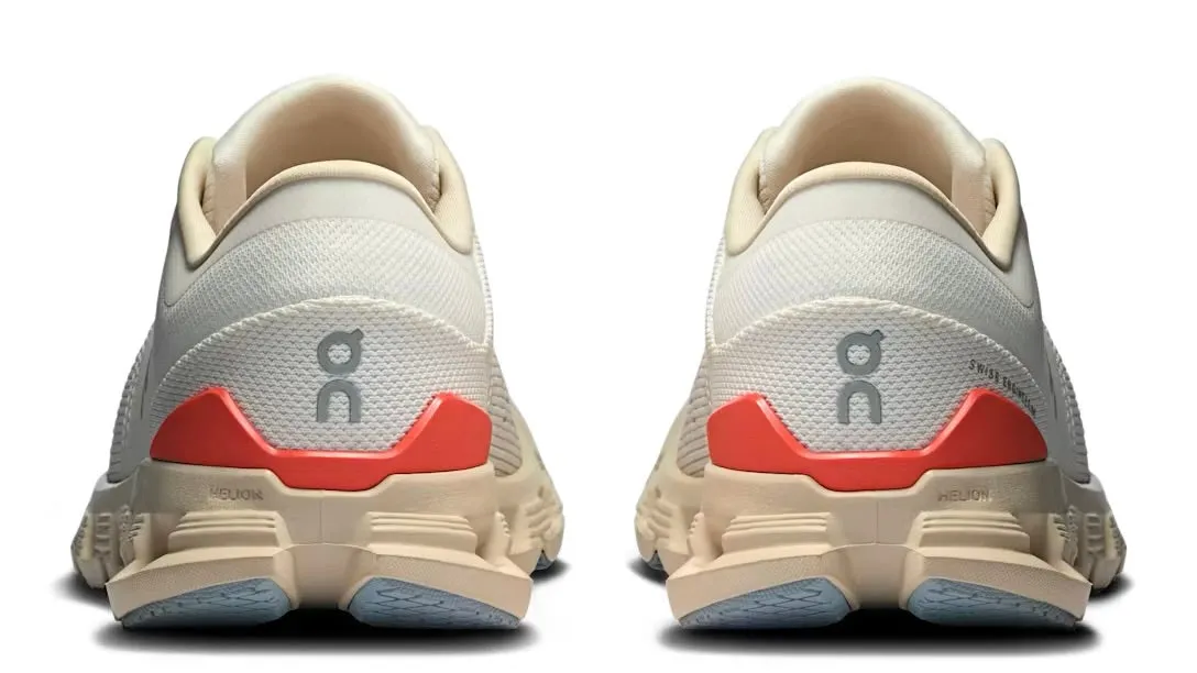 On Running Cloud X 4 Ivory Salmon (Women's) Autumn Cool Planet Mood