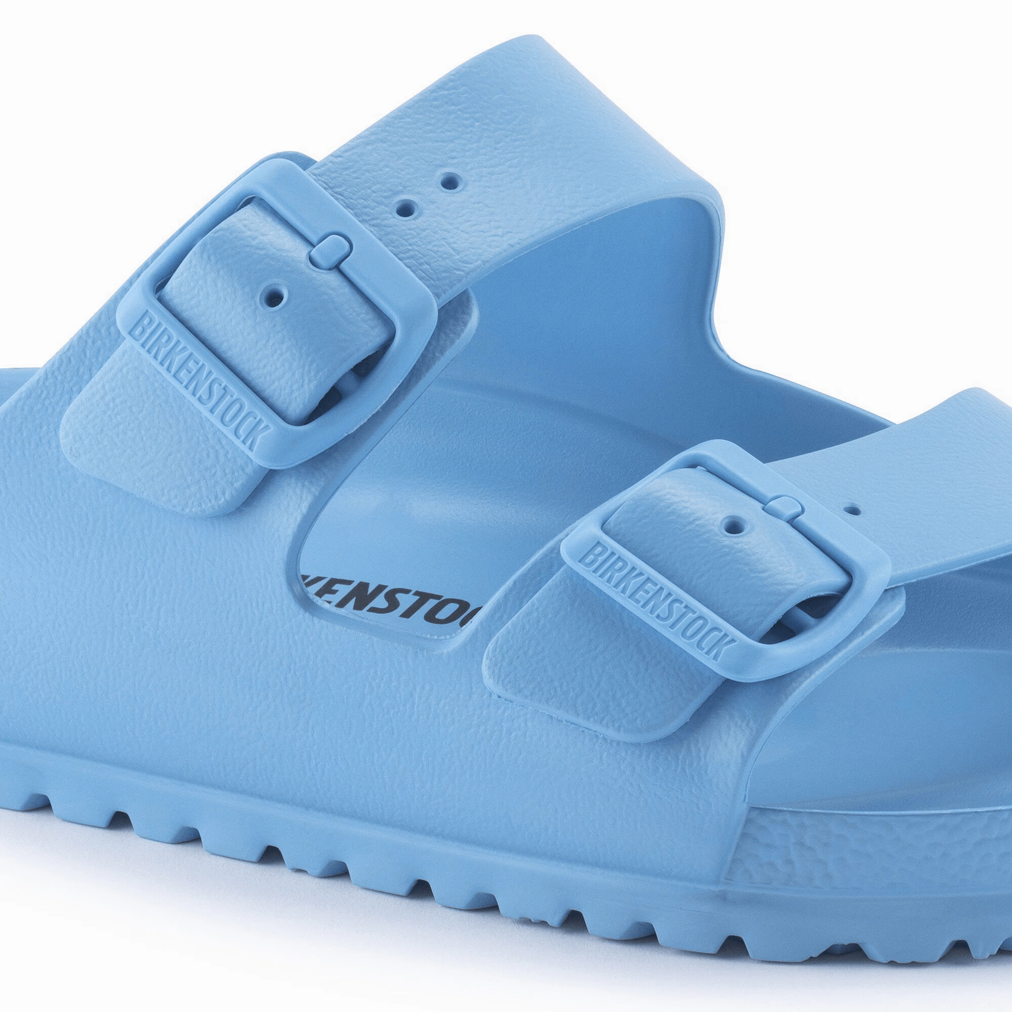 Leisure Life Comfortable Vacation Shoes BIRKENSTOCK WOMENS ARIZONA EVA - SKY BLUE